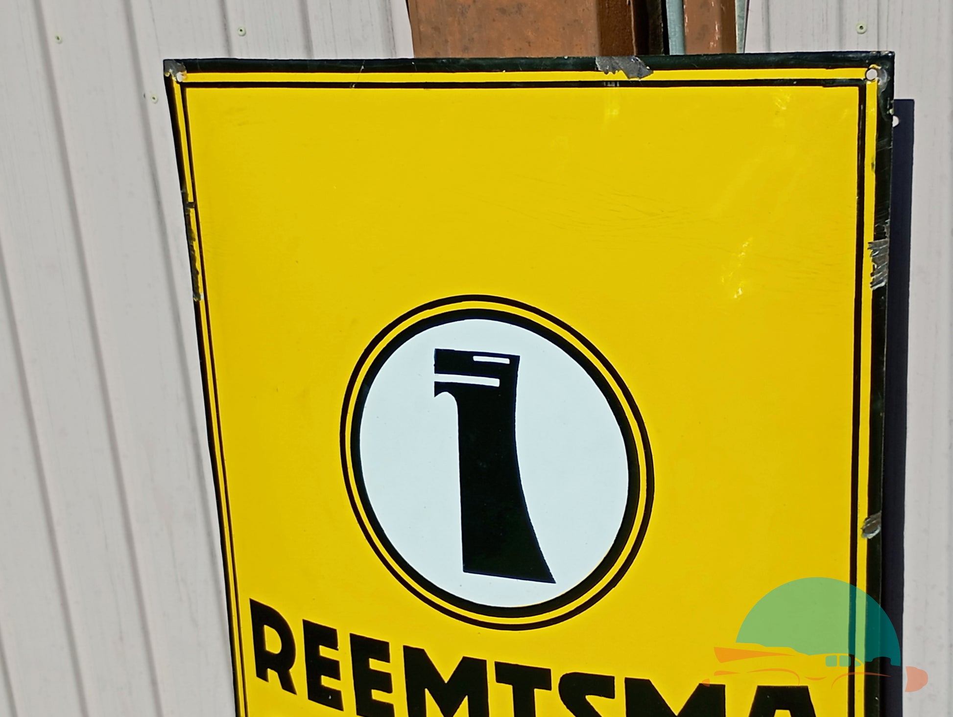 Emailschild REEMTSMA CIGARETTEN