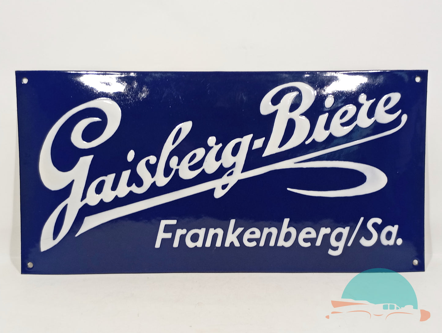 Emailschild Gaisberg Biere