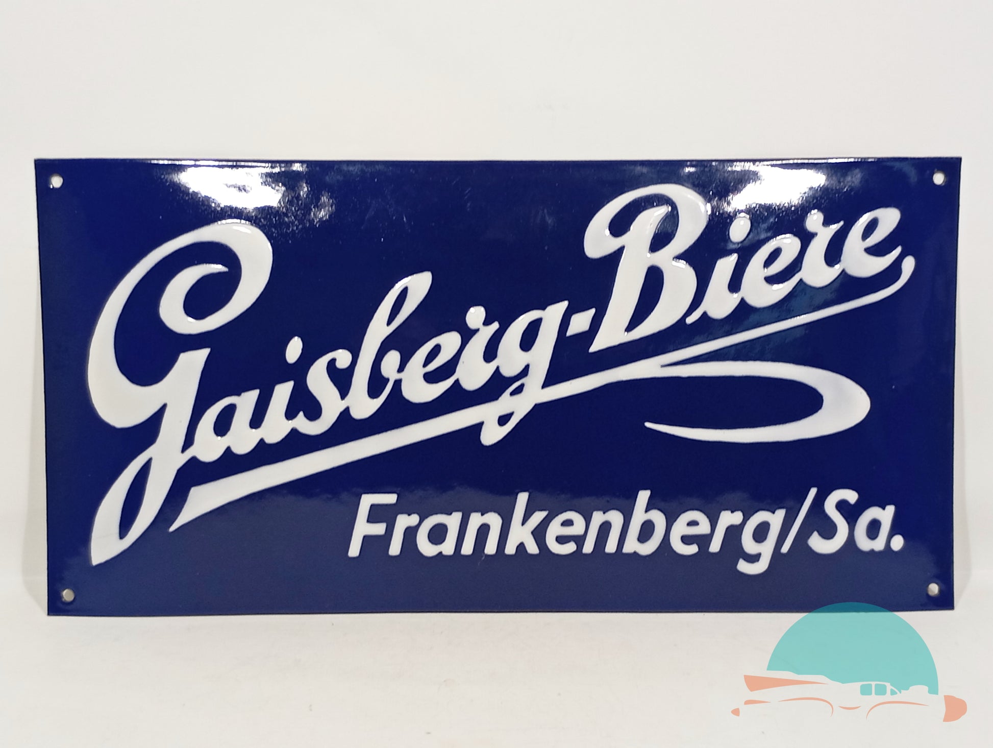 Emailschild Gaisberg Biere