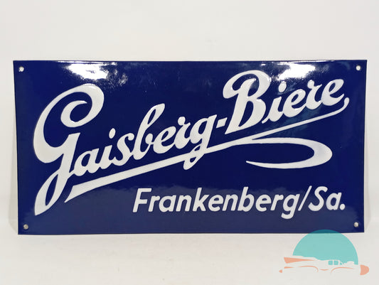 Emailschild Gaisberg Biere