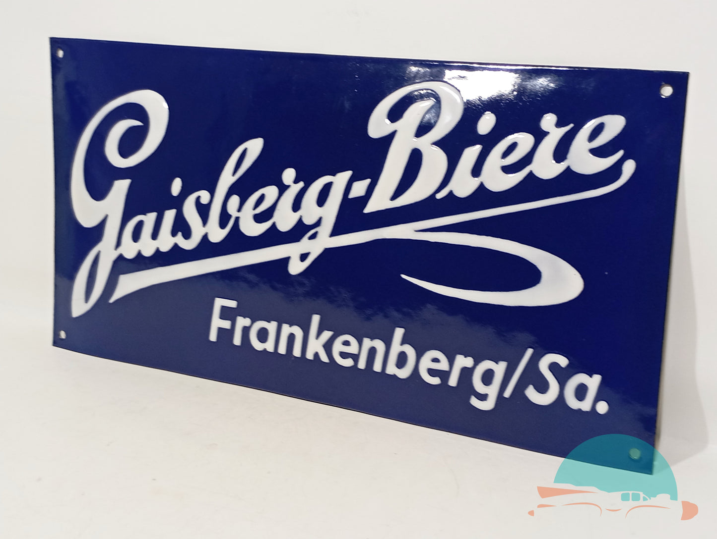 Emailschild Gaisberg Biere