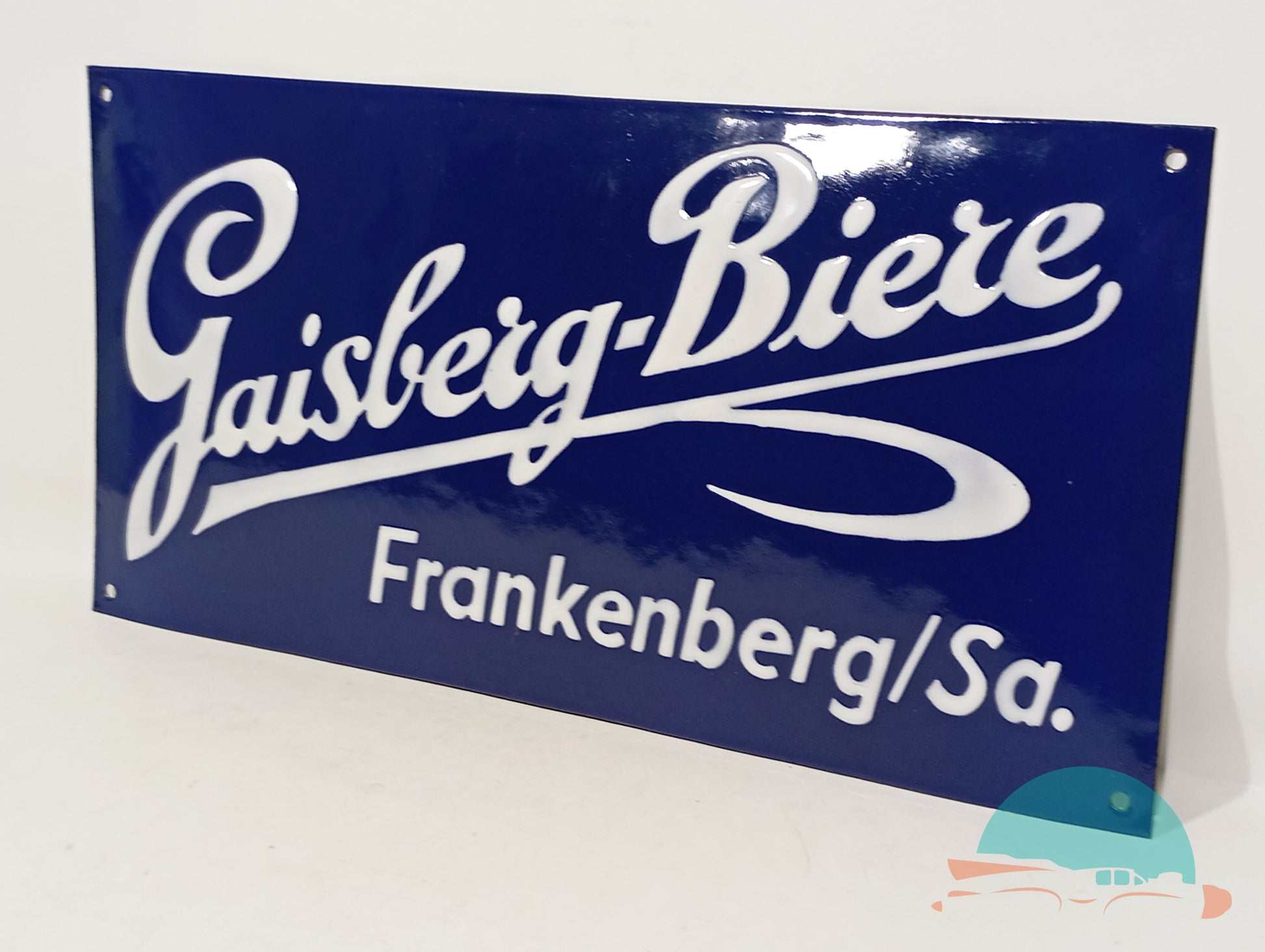 Emailschild Gaisberg Biere