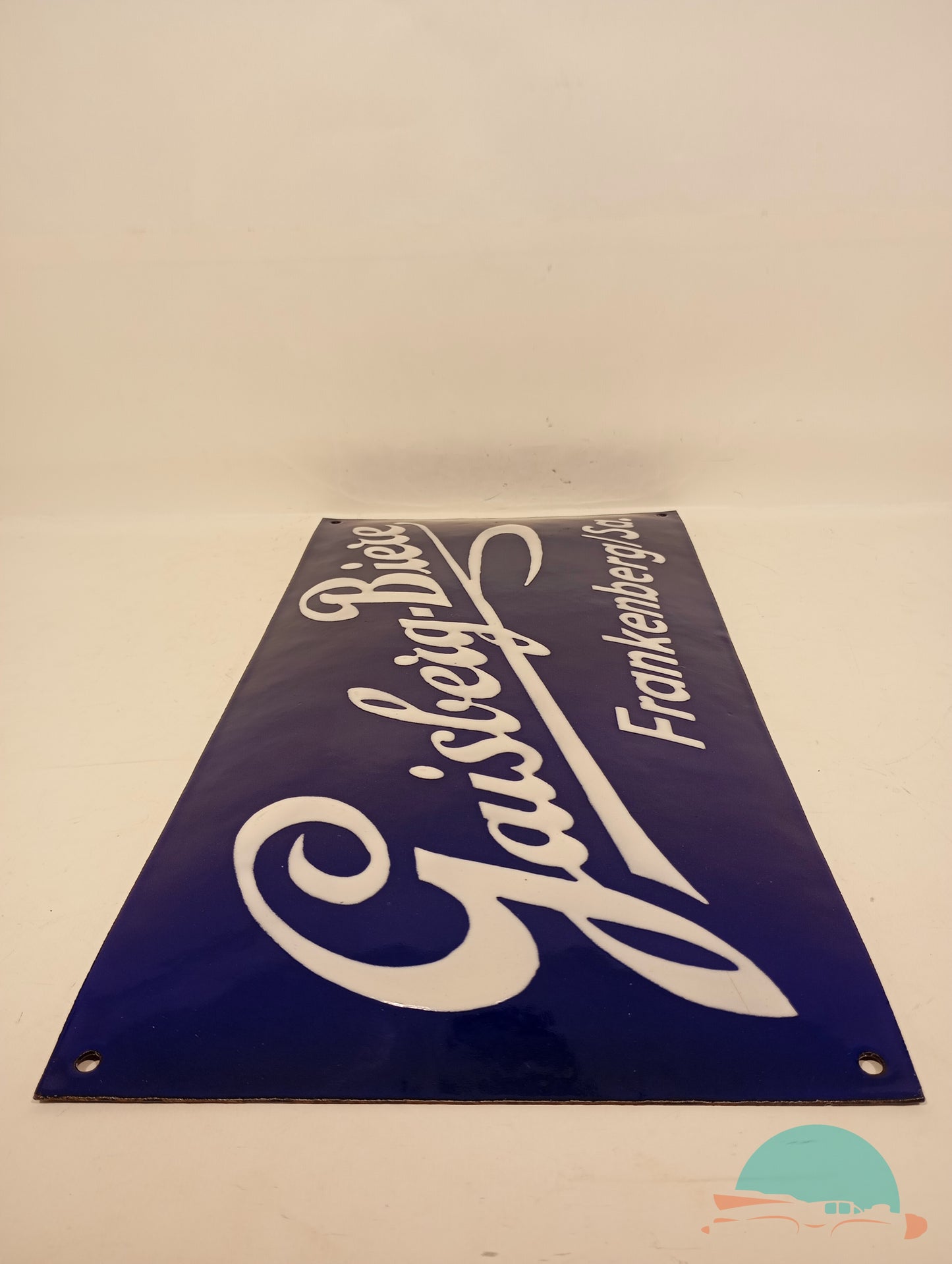 Emailschild Gaisberg Biere