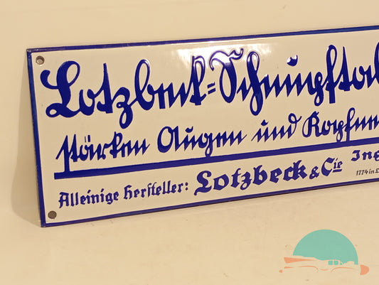 Emailschild Lotzbeck und Co. Ingolstadt