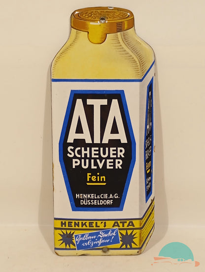Emailschild Türschild Henkel ATA Scheuerpulver