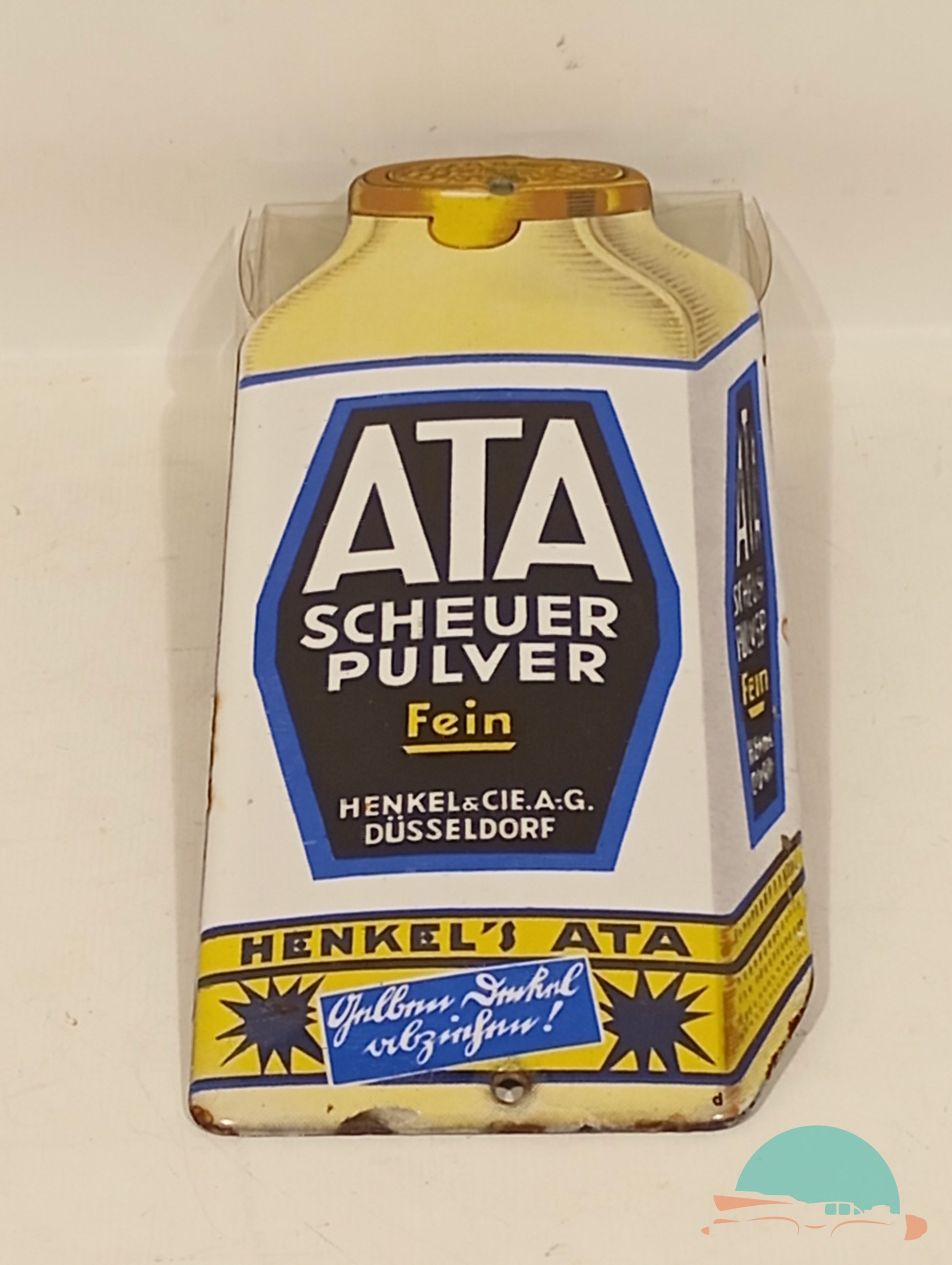Emailschild Türschild Henkel ATA Scheuerpulver