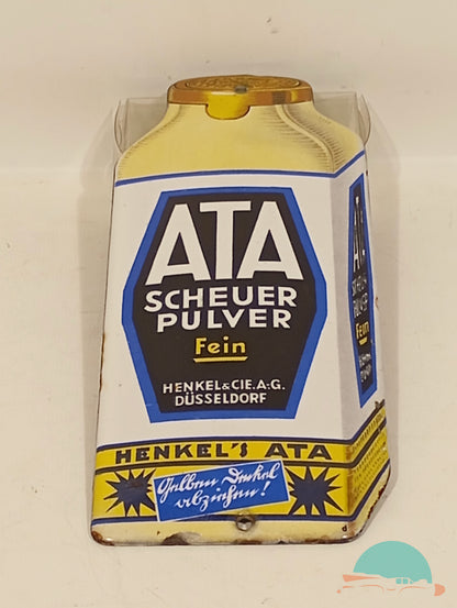 Emailschild Türschild Henkel ATA Scheuerpulver