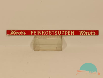 Blechstreifen Knorr Feinkostsuppen