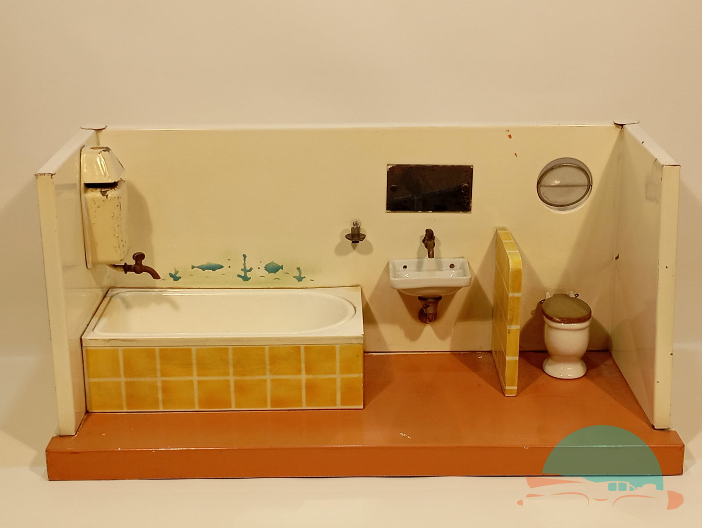 Kibri Puppenstubenbad 40er Jahre (75353)