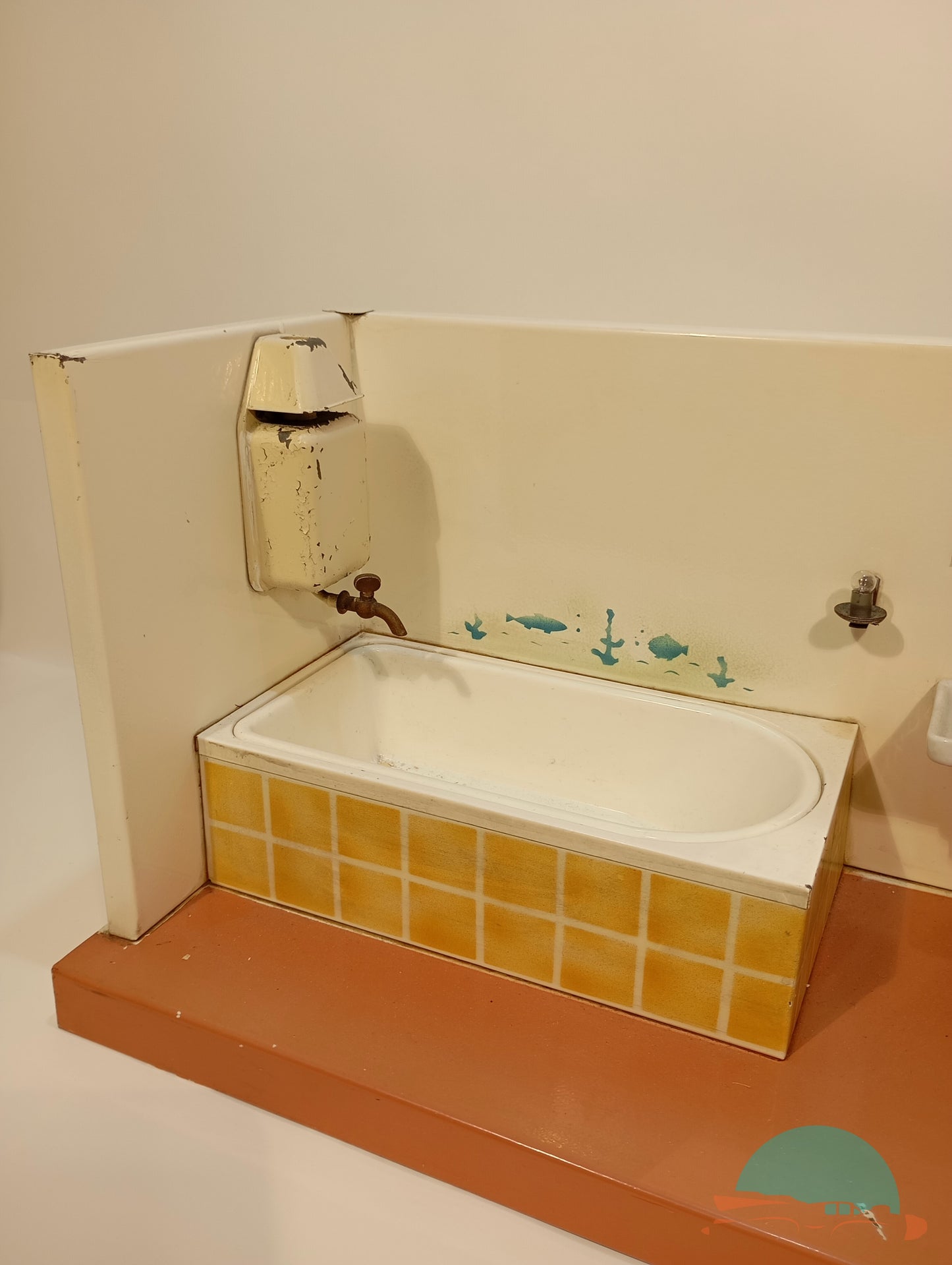 Kibri Puppenstubenbad 40er Jahre (75353)