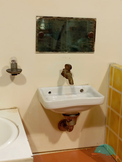 Kibri Puppenstubenbad 40er Jahre (75353)