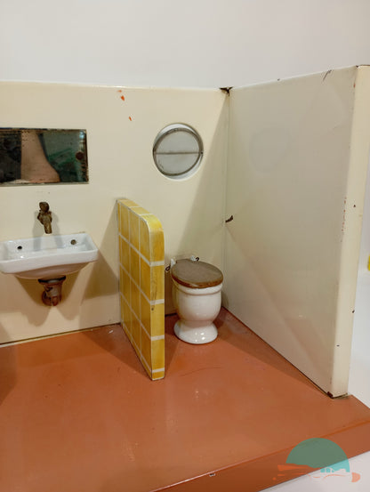 Kibri Puppenstubenbad 40er Jahre (75353)