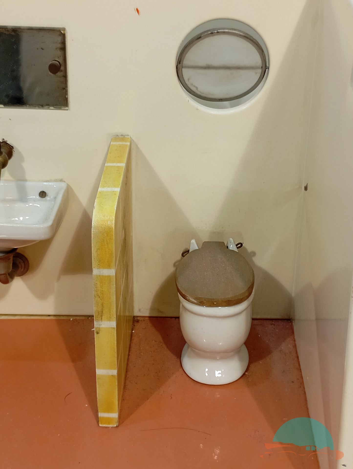 Kibri Puppenstubenbad 40er Jahre (75353)