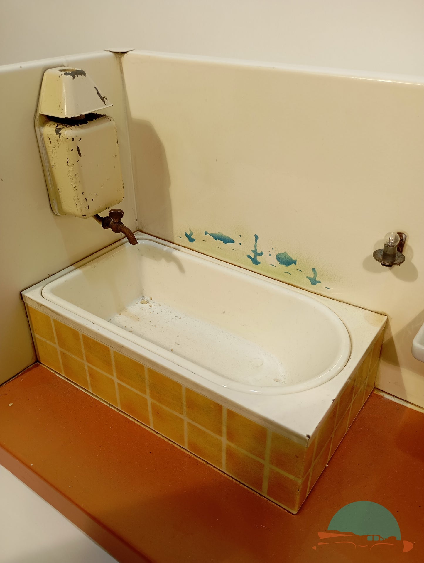 Kibri Puppenstubenbad 40er Jahre (75353)