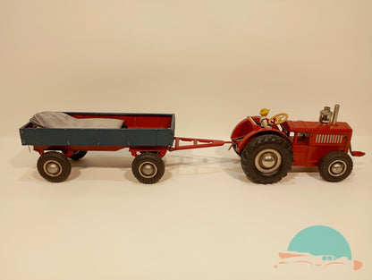 Gama Traktor mit Anhänger Vorkrieg im Originalkarton (75368)