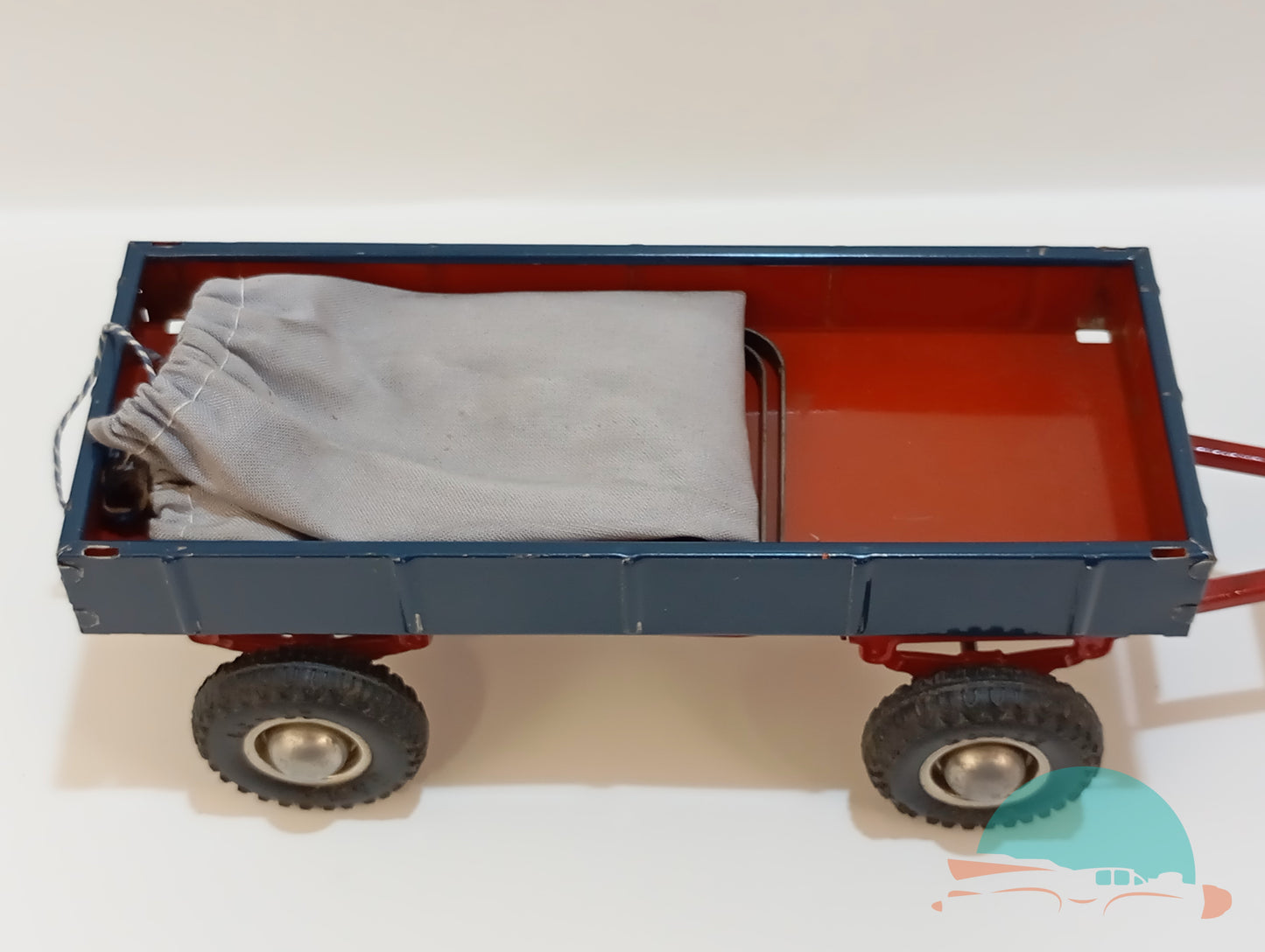 Gama Traktor mit Anhänger Vorkrieg im Originalkarton (75368)