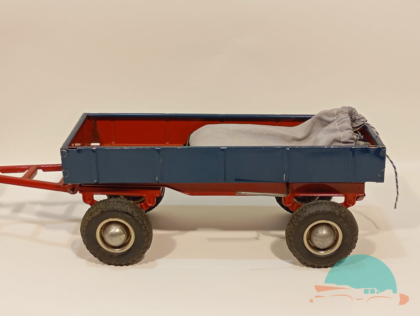 Gama Traktor mit Anhänger Vorkrieg im Originalkarton (75368)