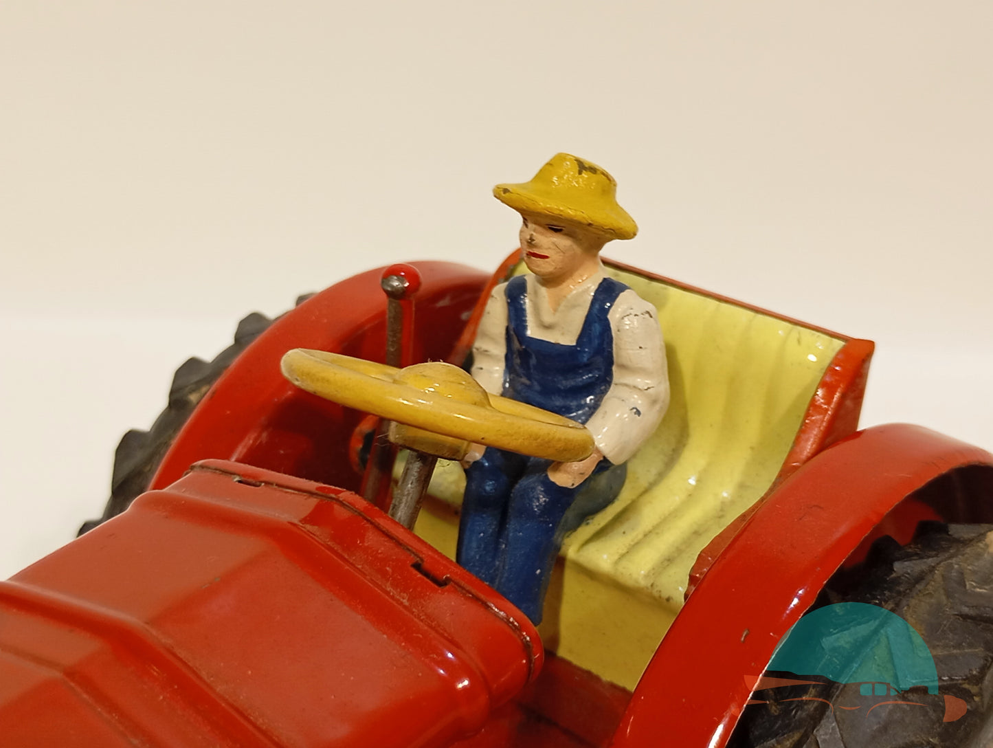 Gama Traktor mit Anhänger Vorkrieg im Originalkarton (75368)