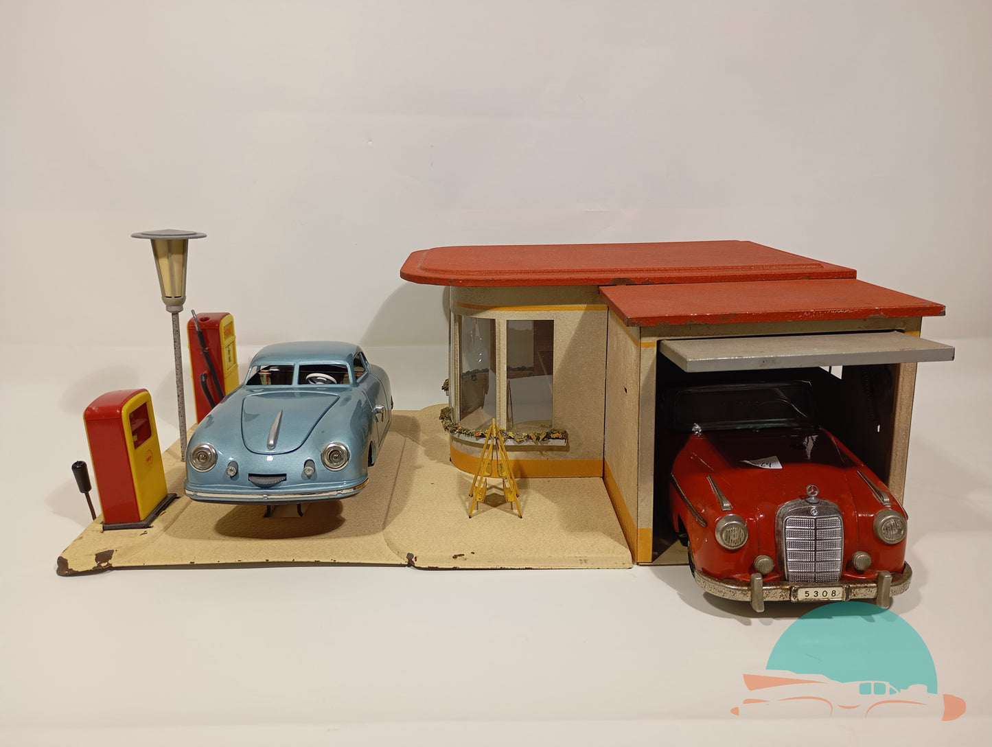 Kibri Tankstelle mit Werkstatt und Garage (75638)
