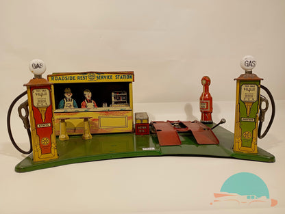 Marx Toys Tankstelle sehr dekorativ (75637)