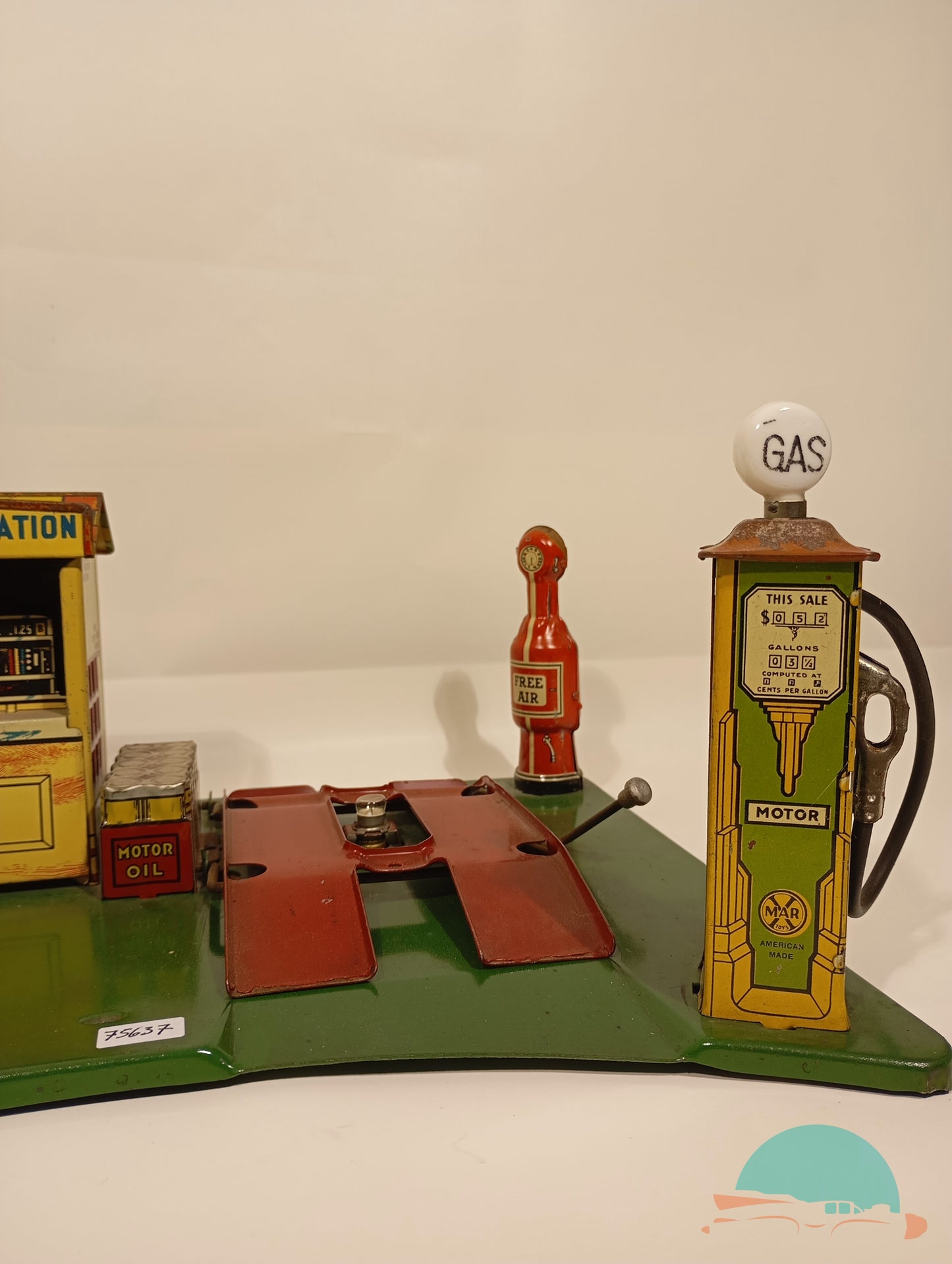 Marx Toys Tankstelle sehr dekorativ (75637)