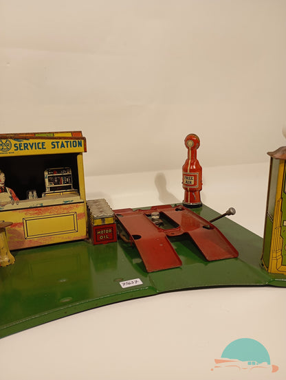 Marx Toys Tankstelle sehr dekorativ (75637)
