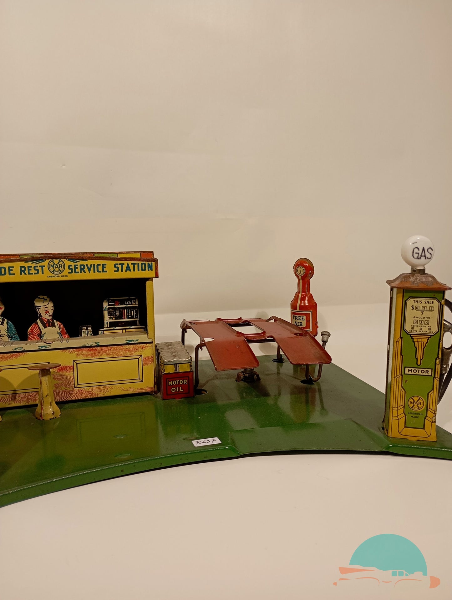 Marx Toys Tankstelle sehr dekorativ (75637)