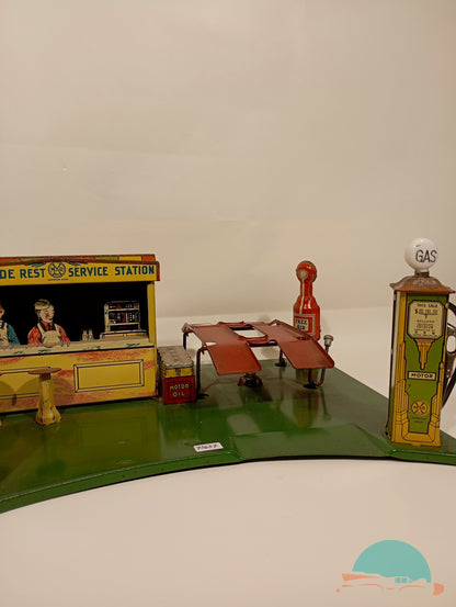 Marx Toys Tankstelle sehr dekorativ (75637)