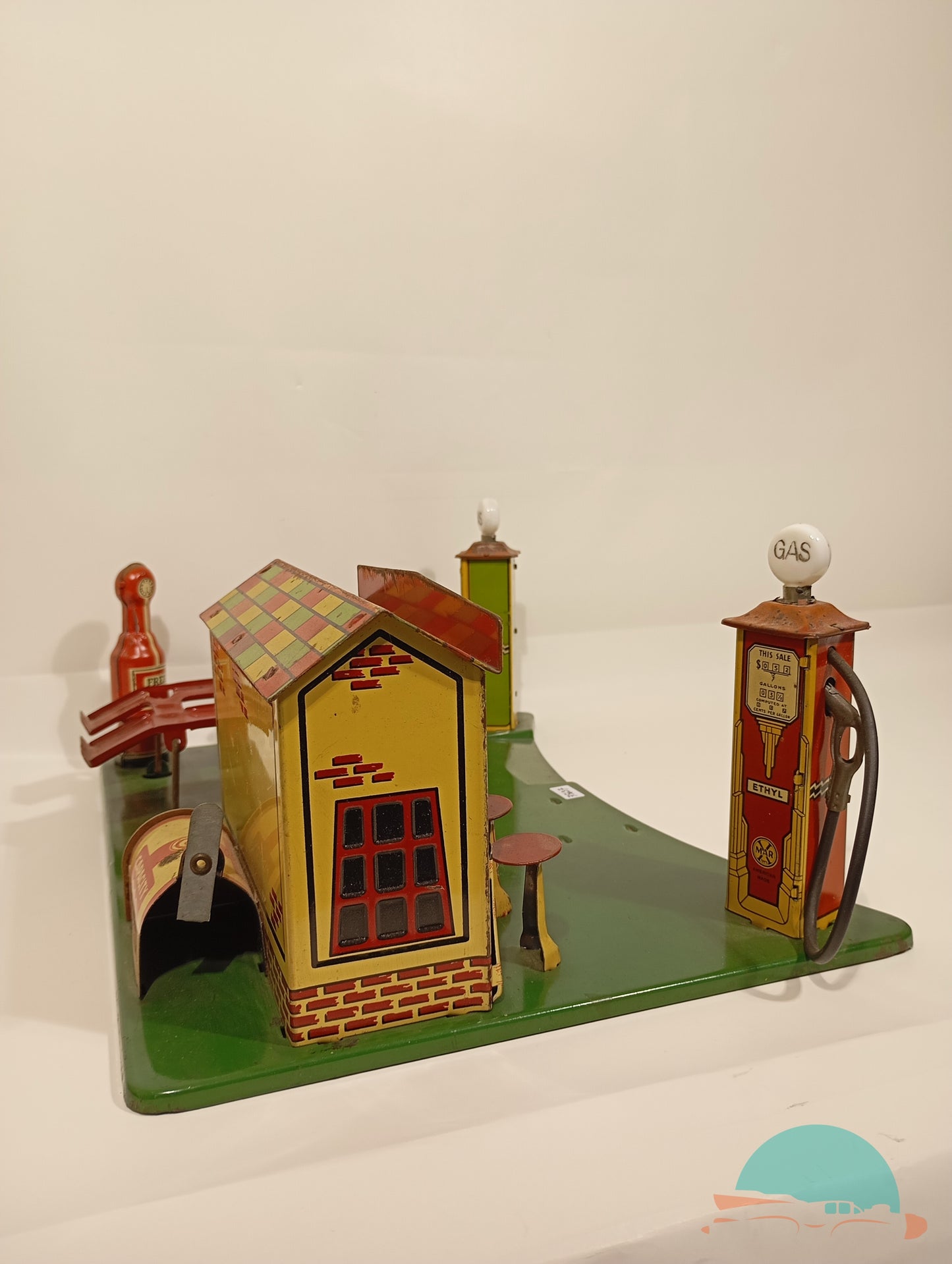 Marx Toys Tankstelle sehr dekorativ (75637)