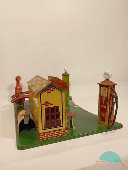 Marx Toys Tankstelle sehr dekorativ (75637)