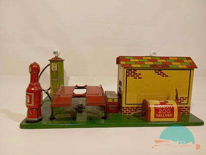 Marx Toys Tankstelle sehr dekorativ (75637)