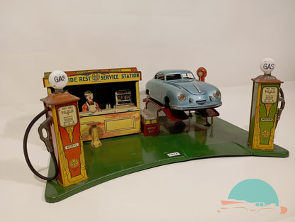 Marx Toys Tankstelle sehr dekorativ (75637)