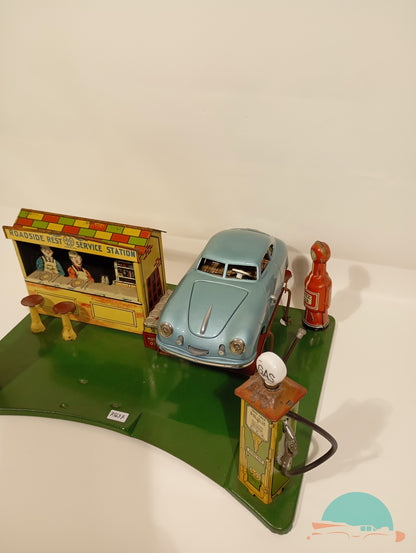 Marx Toys Tankstelle sehr dekorativ (75637)