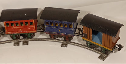 Märklin Spur 1 Uralt-Zugpackung – frühes Starterset um 1890/1900 (74785)