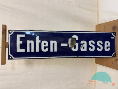 Straßenschild "Enten-Gasse" Emailschild (75549)