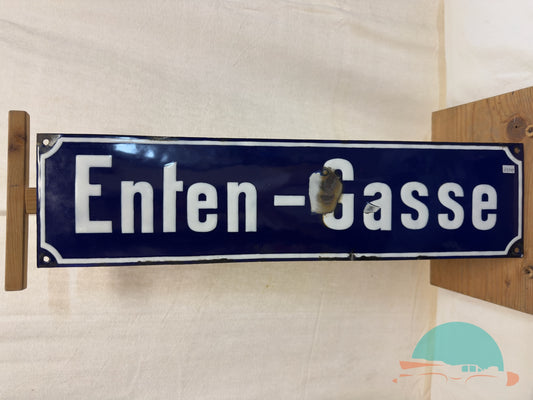 Straßenschild "Enten-Gasse" Emailschild (75549)