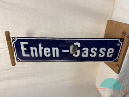 Straßenschild "Enten-Gasse" Emailschild (75549)