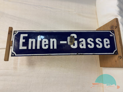 Straßenschild "Enten-Gasse" Emailschild (75549)