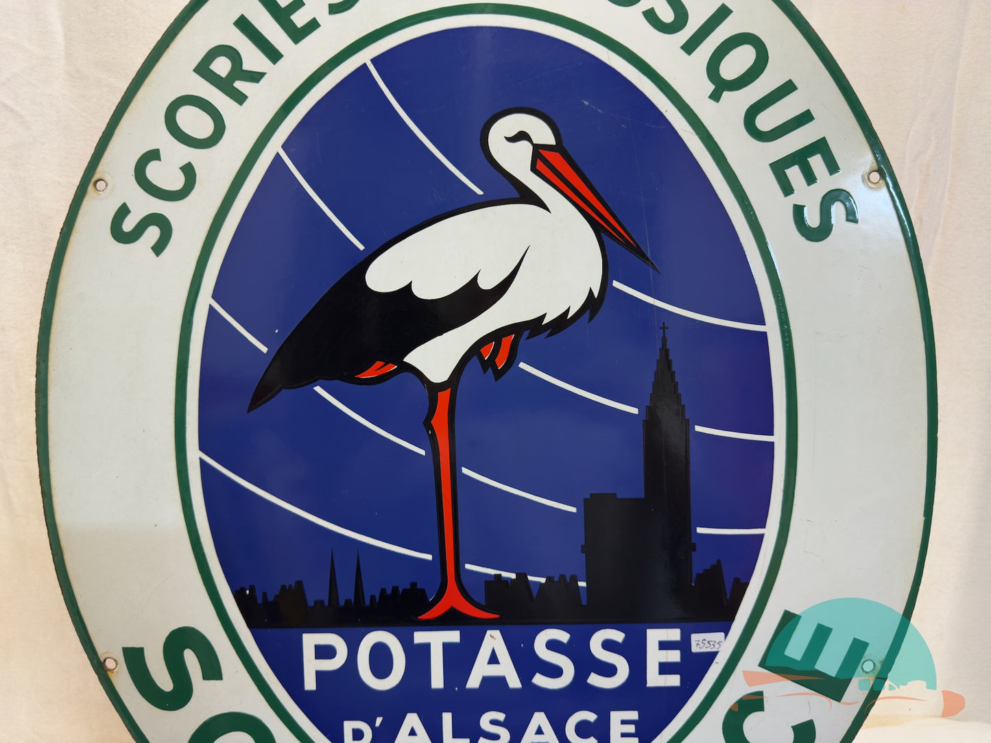 Potasse d´Alsace Emailschild (75535)