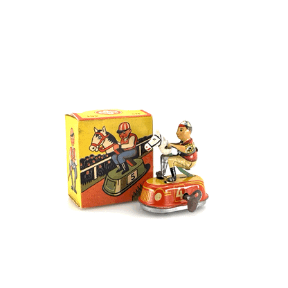 Göso Junge mit Steckenpferd 461 im Originalkarton (75590)