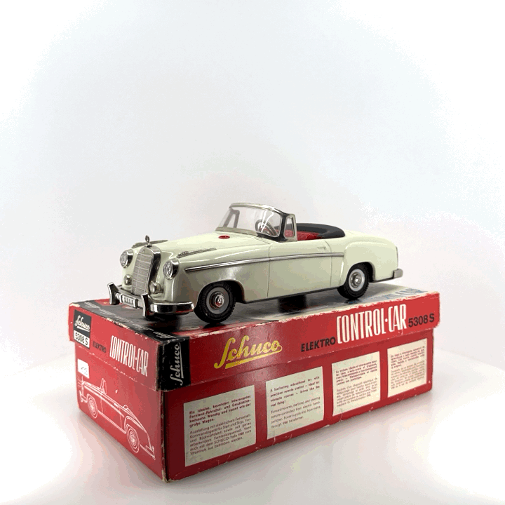 Schuco 5308S Elektro Control Car mit Beleuchtung im Originalkarton (75393)