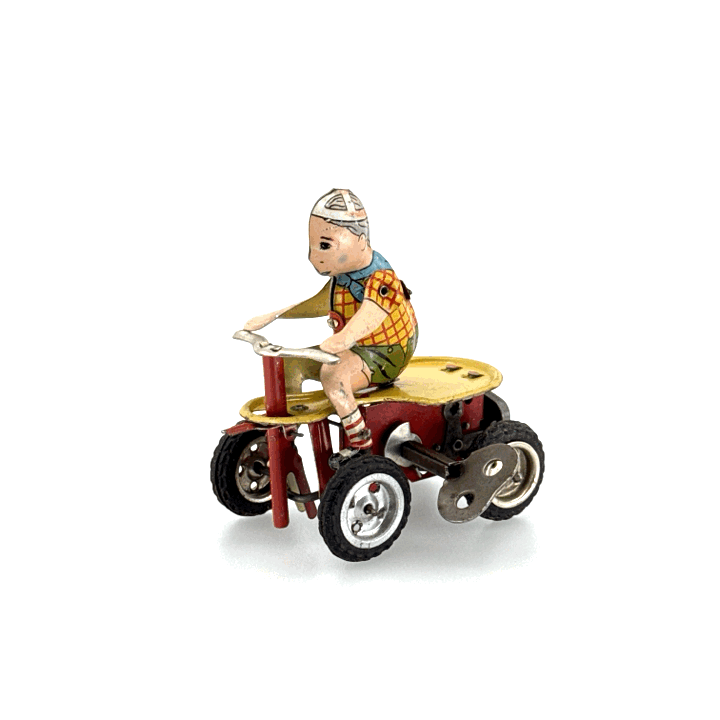 Göso Junge auf Go-Kart im Originalkarton (75589)