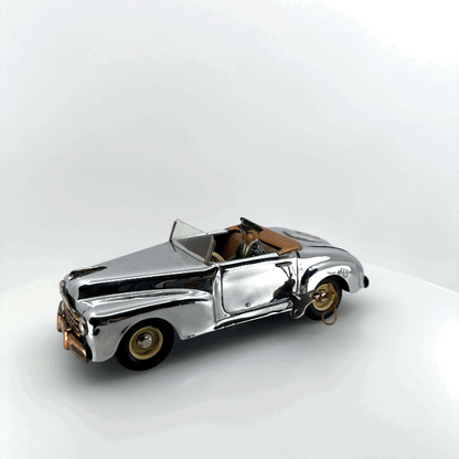 MLB Fiat Spyder America Cromato Con Fari im Originalkarton (75605)