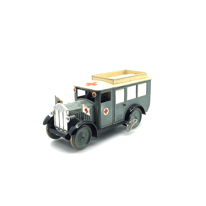 Lineol Hausser Elastolin Sanitätsauto im Originalkarton (75666)