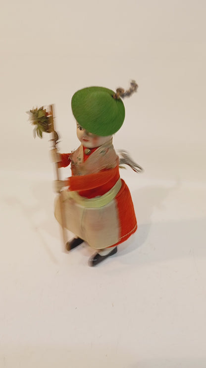 Schuco Tyrolean woman with cane in original box (72906)