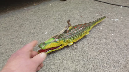 Technofix Krokodil 208M mit afrikanischer Figur (74223)