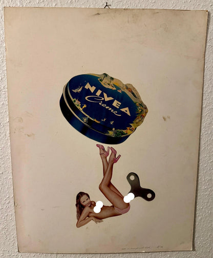 Originales NIVEA Werbeplakat von 1976 (70102)