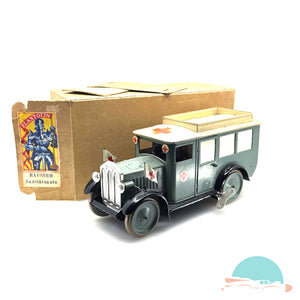 Lineol Hausser Elastolin Sanitätsauto im Originalkarton (75666)