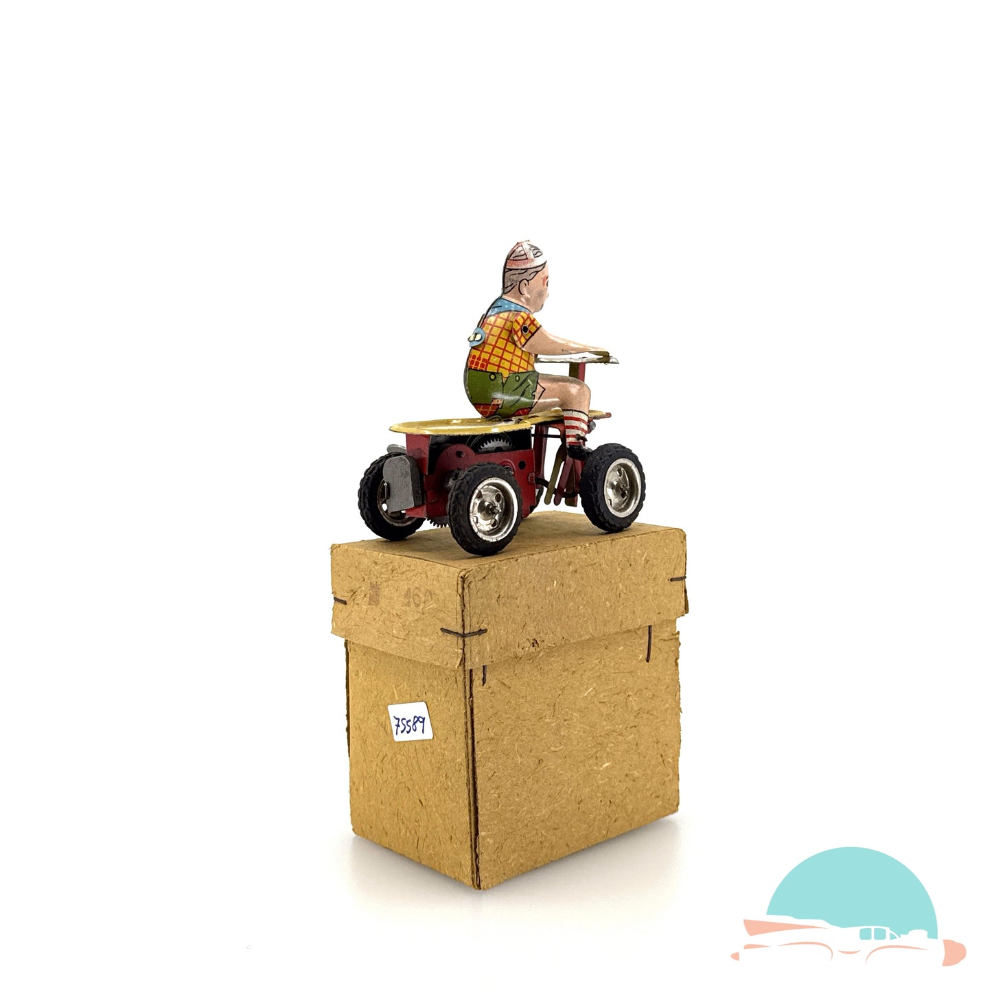 Göso Junge auf Go-Kart im Originalkarton (75589)