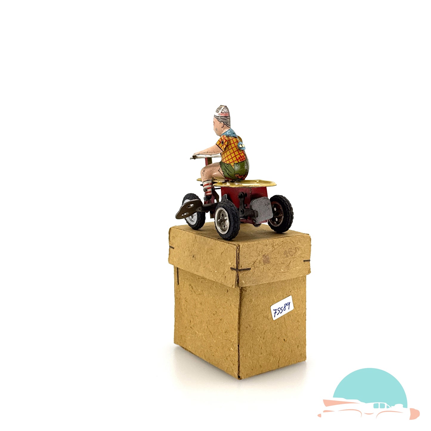 Göso Junge auf Go-Kart im Originalkarton (75589)